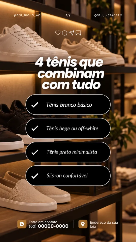 Reel: 4 tênis que combinam com tudo